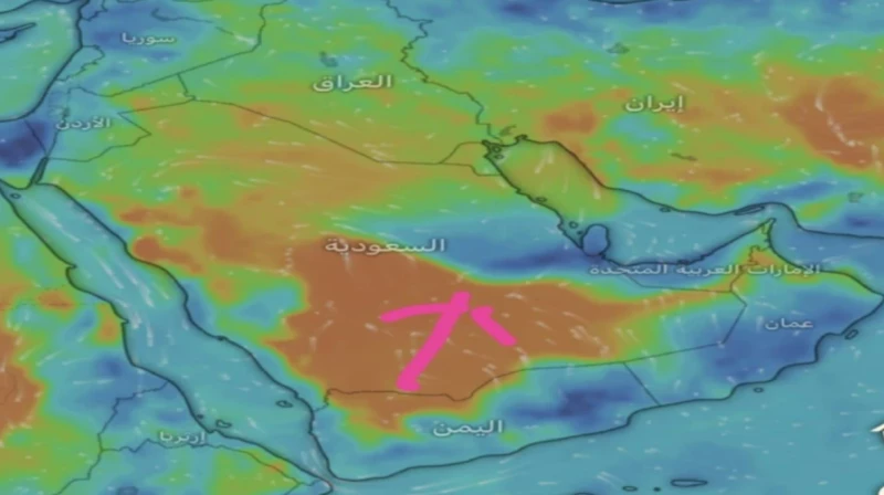 "الله يلطف بهم".. منخفض عملاق يقترب من السعودية: الأرصاد يدعو لتحركات سريعة واستعدادات مكثفة لمواجهة أمطار طوفانية غزيرة تستمر 72 ساعة!